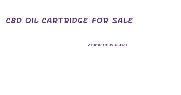 Cbd Oil Cartridge For Sale
