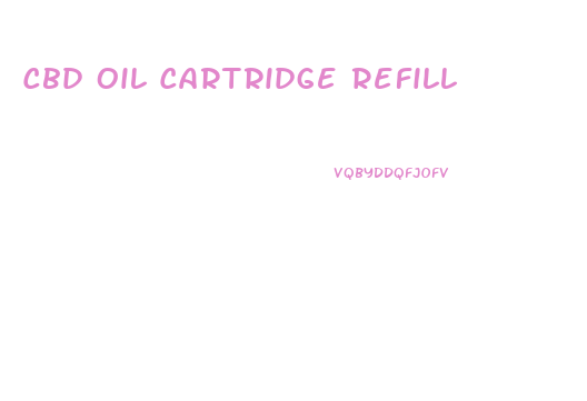 Cbd Oil Cartridge Refill