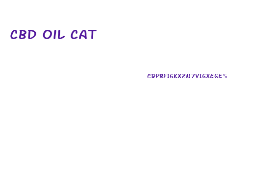 Cbd Oil Cat