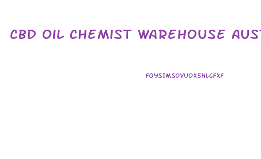 Cbd Oil Chemist Warehouse Australia