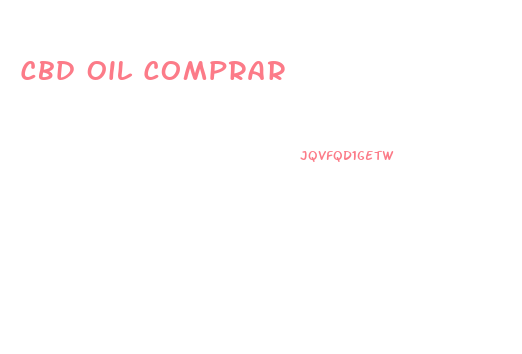 Cbd Oil Comprar