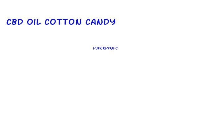 Cbd Oil Cotton Candy