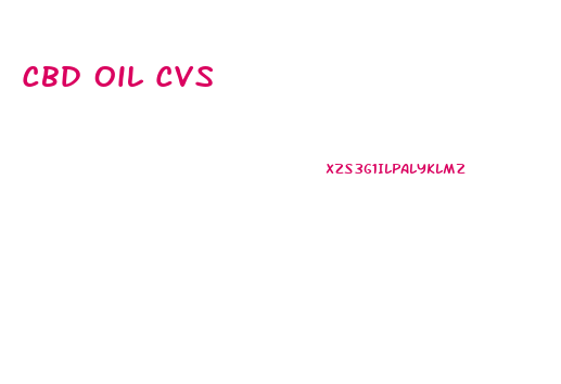 Cbd Oil Cvs