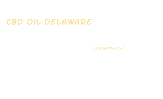 Cbd Oil Delaware