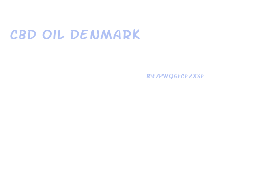 Cbd Oil Denmark