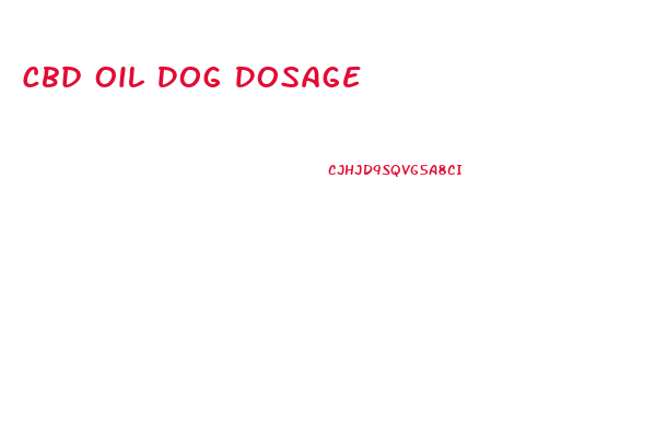 Cbd Oil Dog Dosage