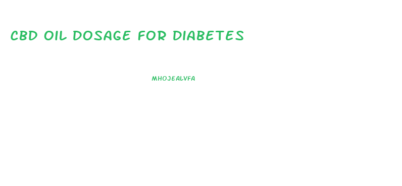 Cbd Oil Dosage For Diabetes