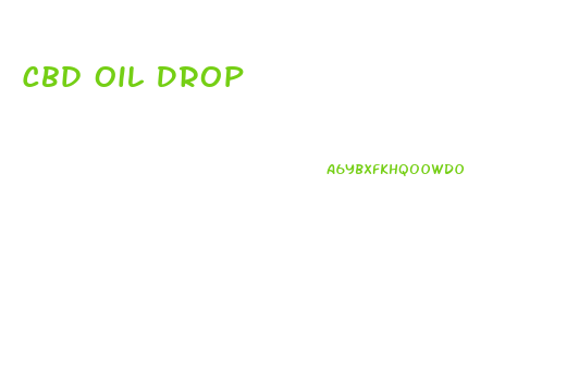 Cbd Oil Drop