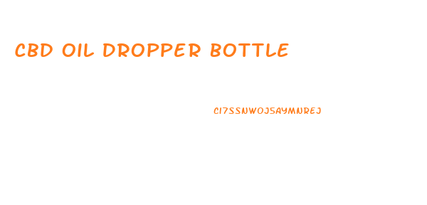 Cbd Oil Dropper Bottle