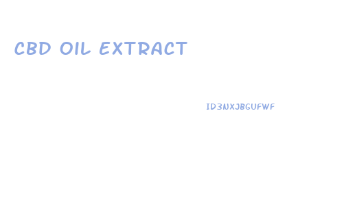 Cbd Oil Extract