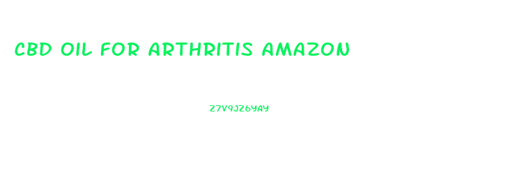 Cbd Oil For Arthritis Amazon