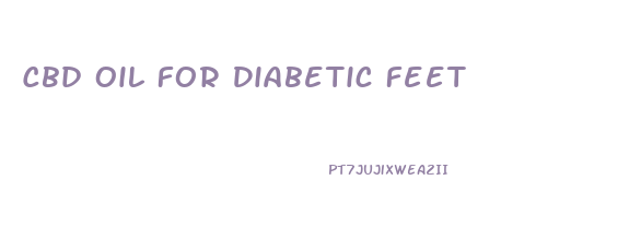 Cbd Oil For Diabetic Feet