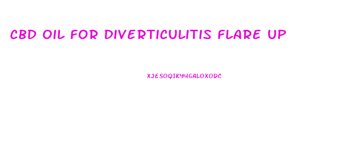 Cbd Oil For Diverticulitis Flare Up