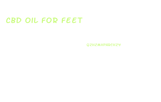 Cbd Oil For Feet