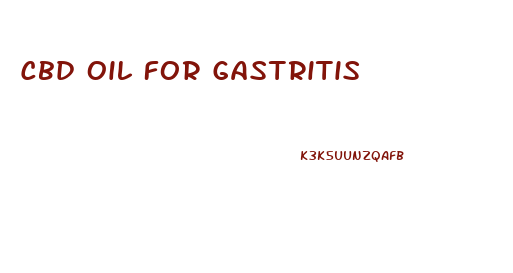 Cbd Oil For Gastritis