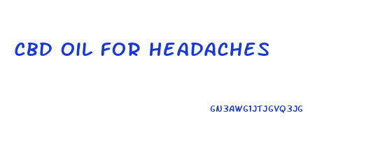 Cbd Oil For Headaches