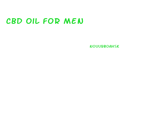 Cbd Oil For Men