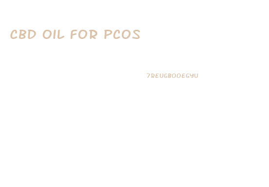 Cbd Oil For Pcos