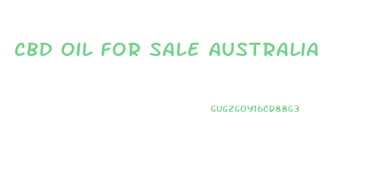 Cbd Oil For Sale Australia