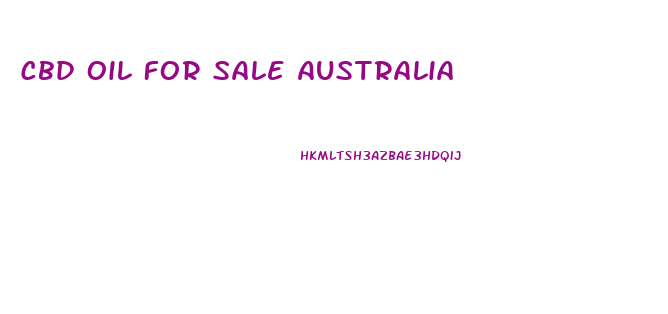 Cbd Oil For Sale Australia