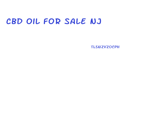 Cbd Oil For Sale Nj