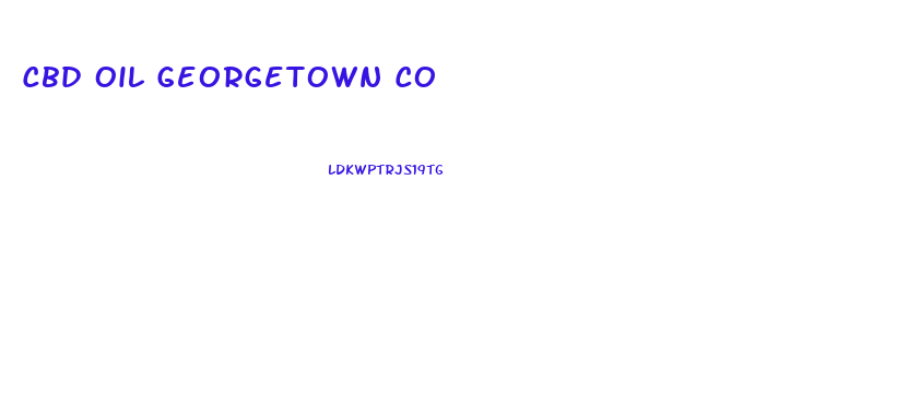 Cbd Oil Georgetown Co