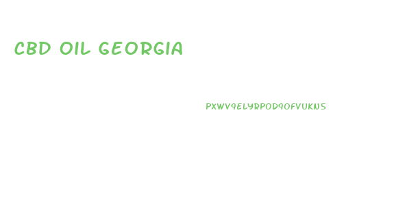 Cbd Oil Georgia