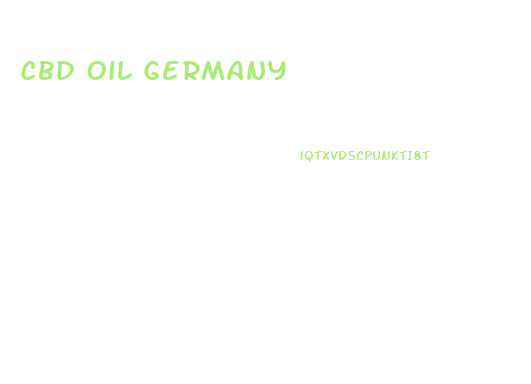 Cbd Oil Germany
