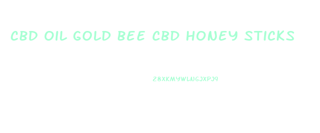 Cbd Oil Gold Bee Cbd Honey Sticks