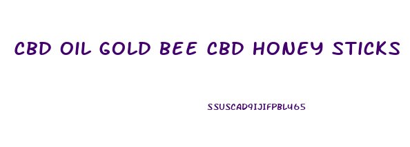 Cbd Oil Gold Bee Cbd Honey Sticks