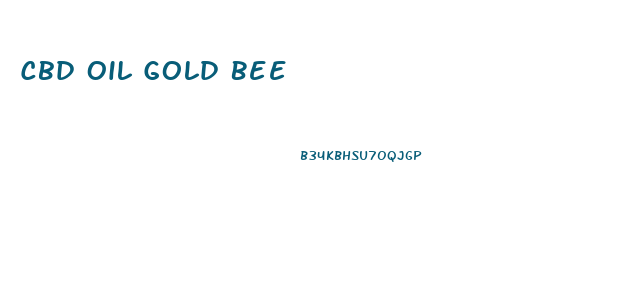Cbd Oil Gold Bee