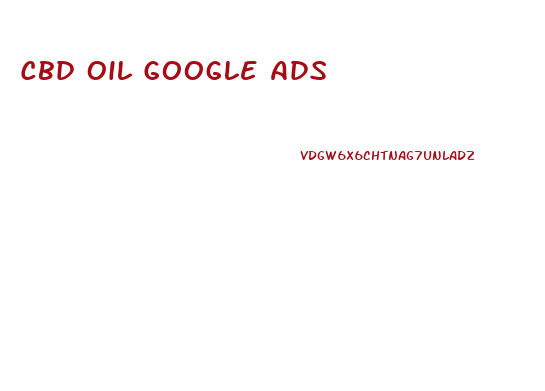 Cbd Oil Google Ads