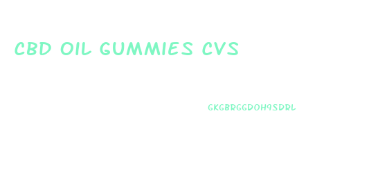 Cbd Oil Gummies Cvs