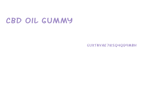 Cbd Oil Gummy