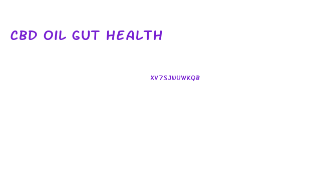 Cbd Oil Gut Health