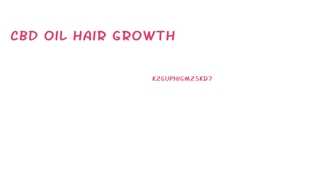 Cbd Oil Hair Growth