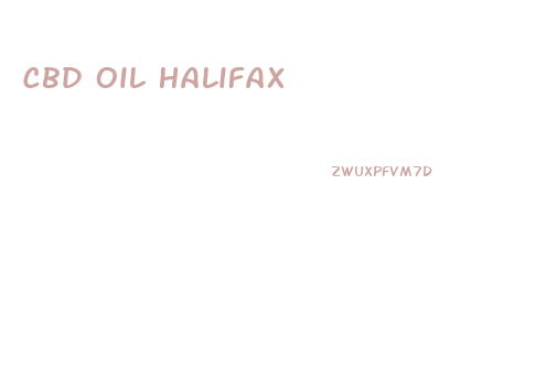 Cbd Oil Halifax