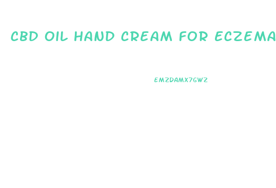 Cbd Oil Hand Cream For Eczema