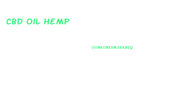 Cbd Oil Hemp