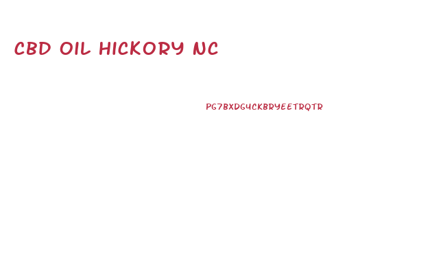 Cbd Oil Hickory Nc