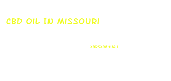 Cbd Oil In Missouri