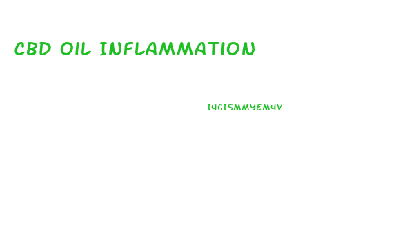 Cbd Oil Inflammation