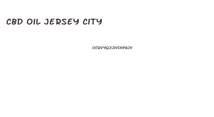 Cbd Oil Jersey City