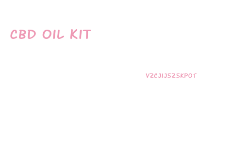 Cbd Oil Kit