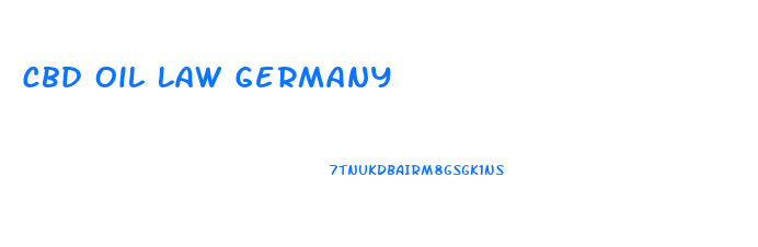 Cbd Oil Law Germany