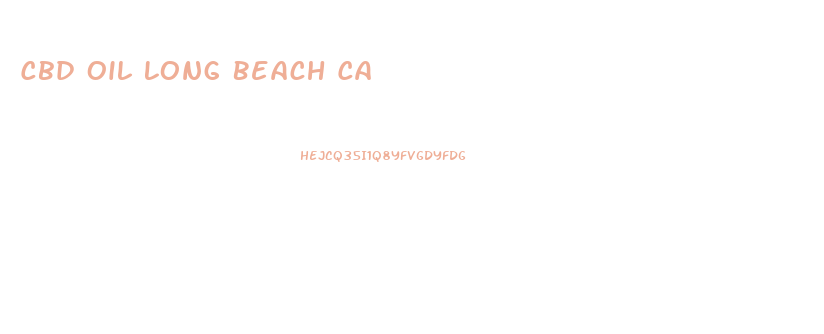 Cbd Oil Long Beach Ca