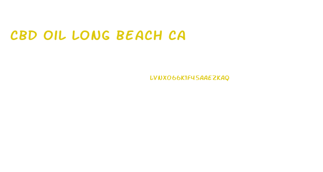 Cbd Oil Long Beach Ca