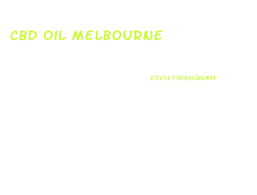 Cbd Oil Melbourne