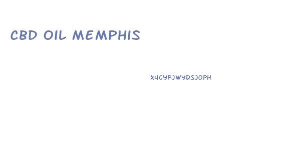 Cbd Oil Memphis