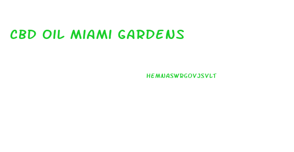 Cbd Oil Miami Gardens